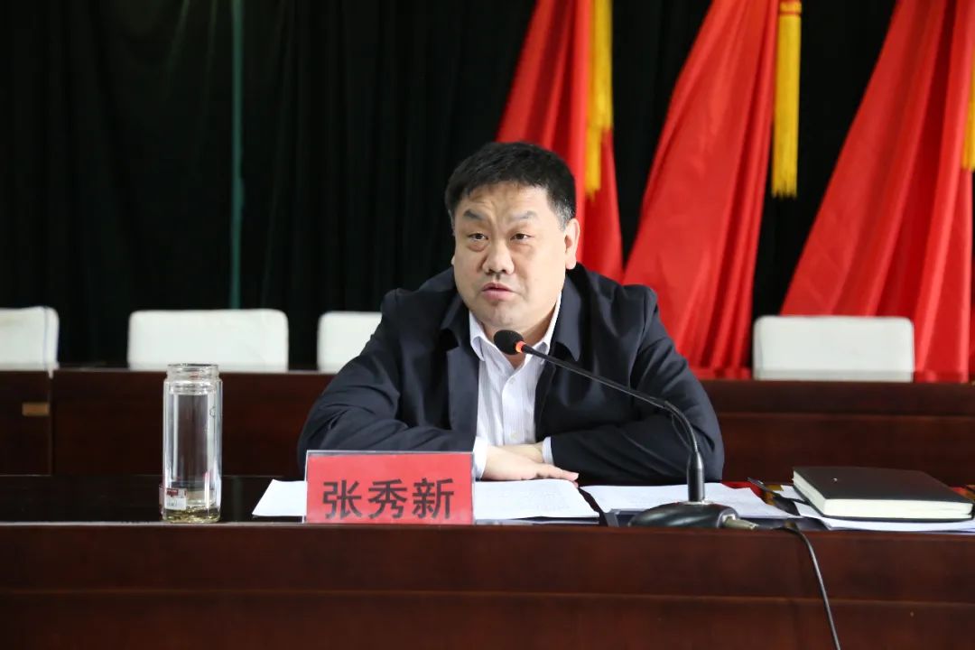 张秀新在果园镇作党史学习教育专题宣讲报告