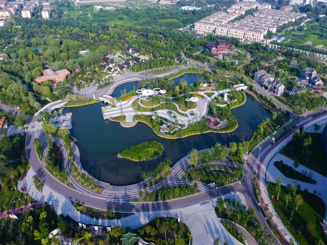 唐山南湖生态旅游景区夜景照明的规划和设计-项目展示-中国美术学院风景建筑设计研究总院有限公司