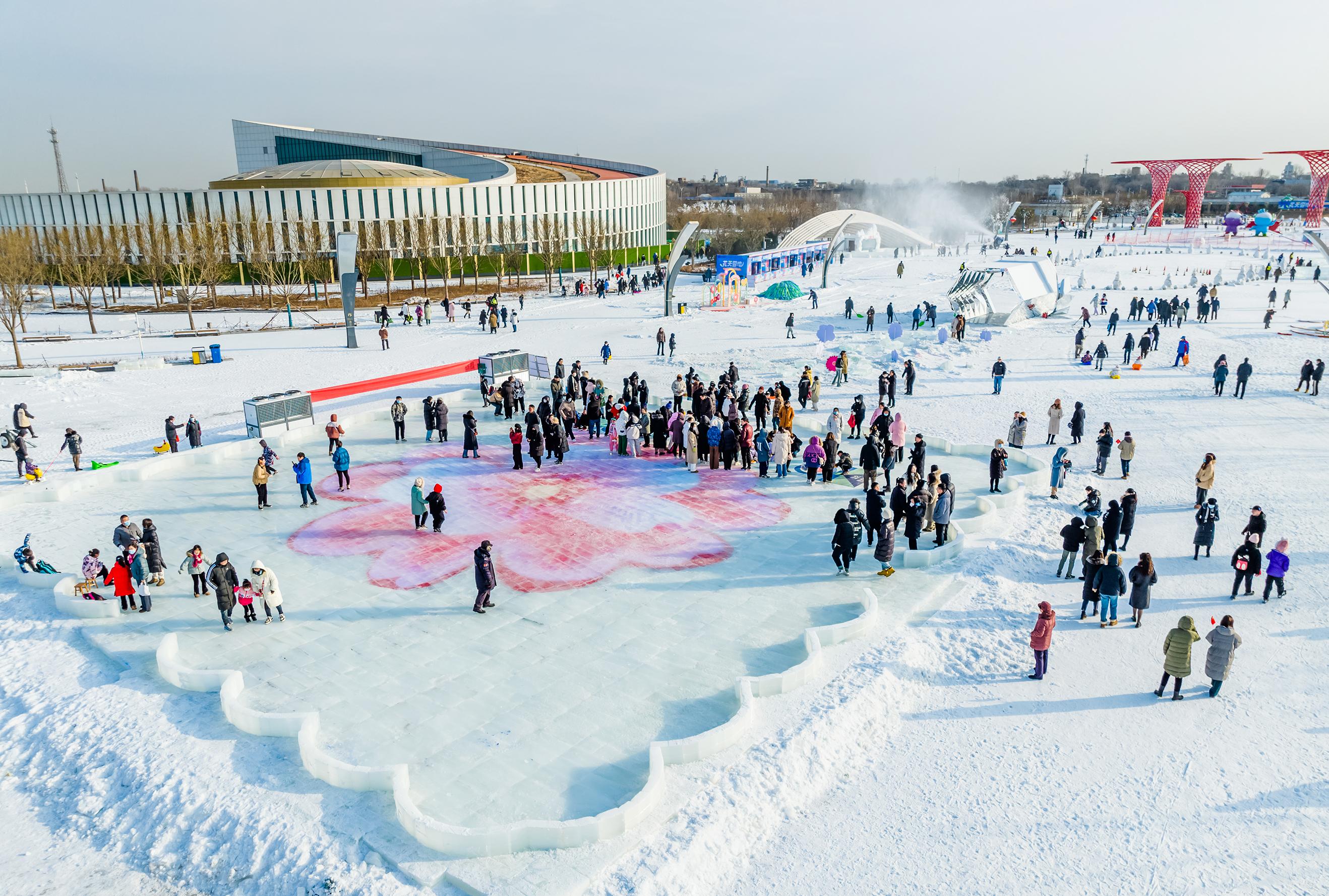 巨鹿金玉庄滑雪场图片