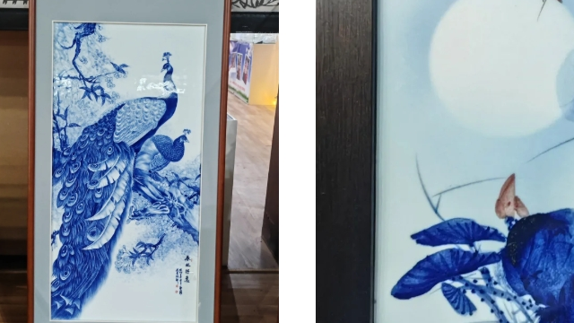 开平区首届瓷板艺术文化交流展今日开展