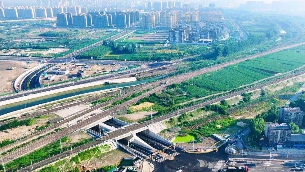 丰南区光明大街西延工程正式通车
