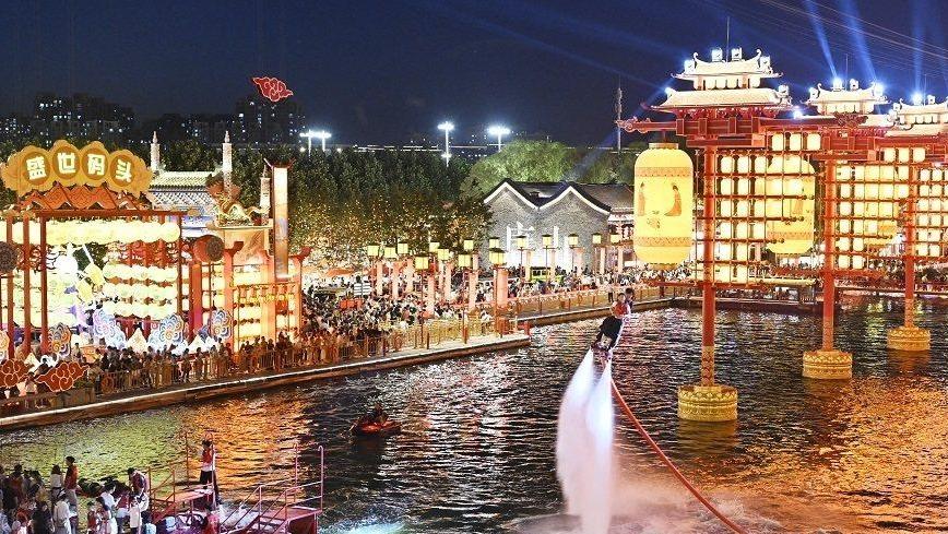 河头老街夜璀璨