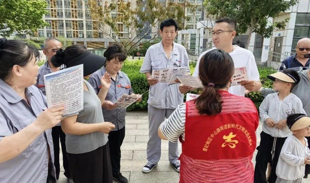 【移风易俗看基层】曹妃甸区中山路街道四海公寓社区开展殡葬领域移风易俗主题宣传活动