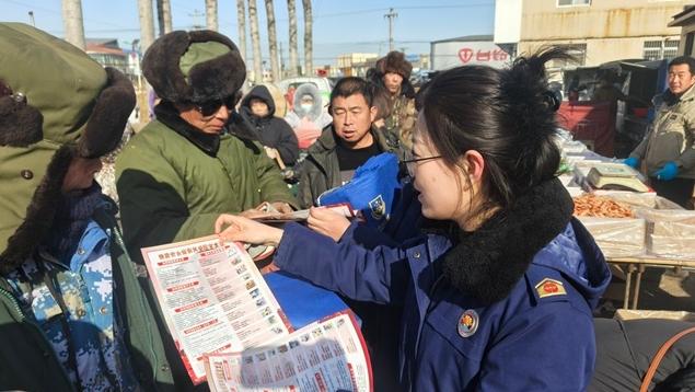 滦南消防：新春市集送“平安”