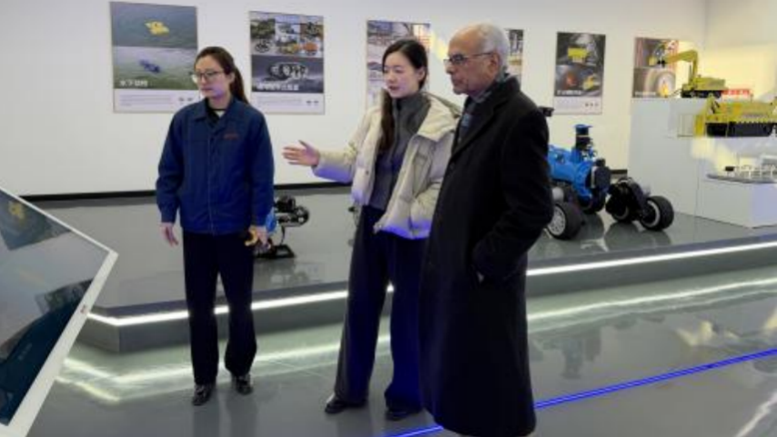 唐山市人才集团助推高新区机器人智能制造产业扬帆出海