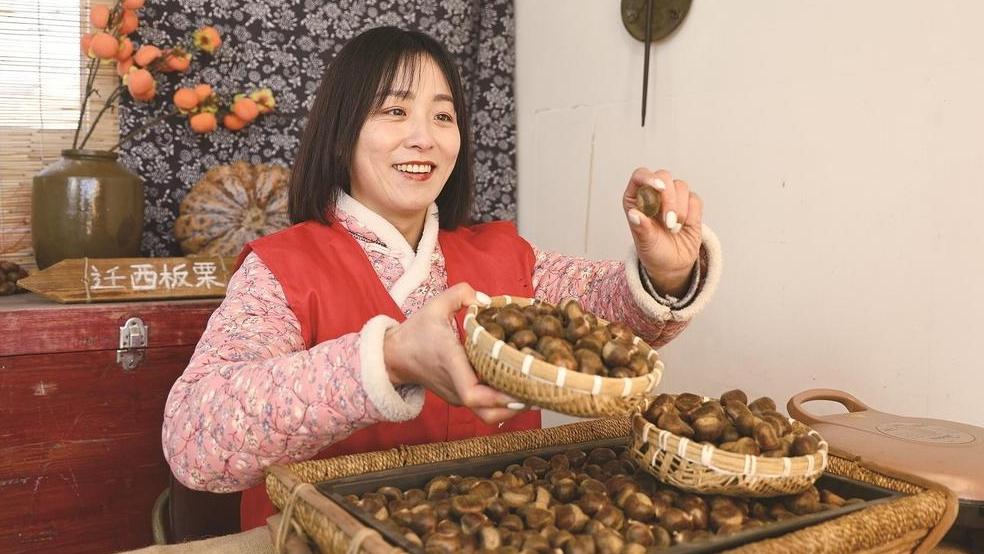 迁西板栗插上电商“金翅膀”