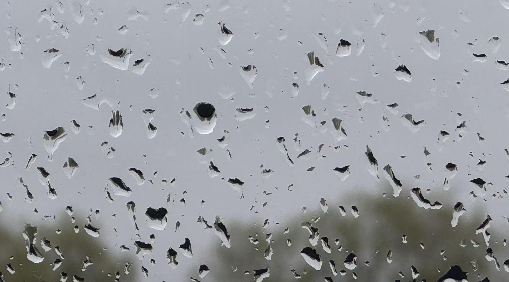 唐山中南部有较强降水天气
