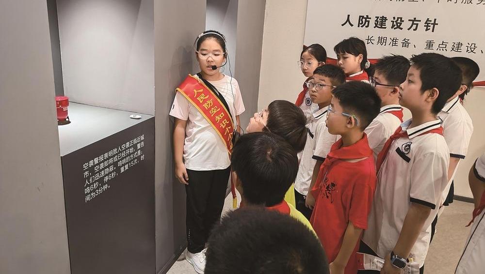唐山举办首批人防小小讲解员实训营活动